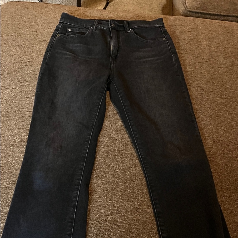GAP Women's Straight Leg Black Jeans